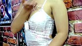 peruvian tacna chubby ass girl dances seductively on web chat