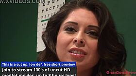 hey new hmo mandatory physical with jasmine mendez big tits gaping backstage