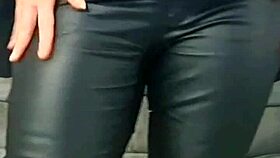 i cant get enuf of this milf in hot leather outfits compil