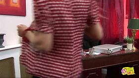 Cindy Behr Dildos Busty Romana Ryder for Secretary Gig!