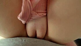 Beauty Pulls Off Condom For Juicy Pussy Creampie Cumshot