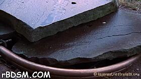 couple's casual sadomasochism GAME turns to BOUND DOGGYSTYLE