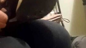 my friend gets off destroying my favorite sneakers in wild fetish fun