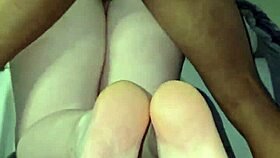 bedroom snowbunny submits to bbc anal doggystyle closeup dripping orgasm part one