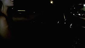 Intense Passion as Amateur Teen 18+ Fucks Wildly in Car