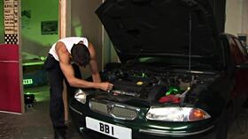 FEMDOM FUCKS Bound Slave HARD!