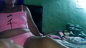 Sensual Solo Play Draws His Stroking Gaze Intently