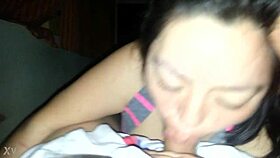 i get the best sloppy blowjob from hot amateur wife