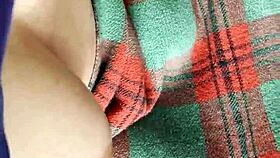 my shy neighbor sneaks pussy licks under blanket 😋👅💦