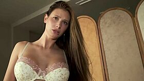 pounding thick milf hard between spread thighs