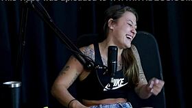 brazilian milf damiana's naughty interview full of lingerie humiliation and group fetish