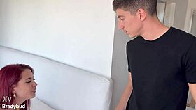 rough interracial pounding skinny latina milf johabettina deepthroats huge black cock then swallows cum