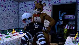 hey check this wild fnaf puppet big black cock creampie compilation