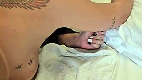 Kalena Mitrak Tempts Naughty Follower Into Wild Bedroom Putaria