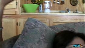 imagine a skinny latina chained up taking double black cock penetration