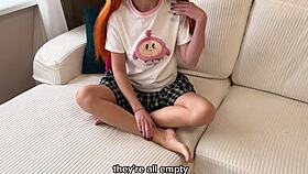 Cum Swallow Over Boyfriend's Fresh Pussy Creampie