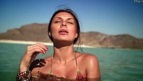 Whoa, sexy slow-motion surf models strutting in 1000fps glory