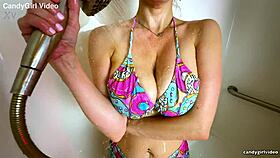 Anabelle Pync Shower Toy Play Close-Up Pussy HD Masturbation