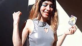 Bonneyuwu Cosplay Latina Body Tease Outdoors