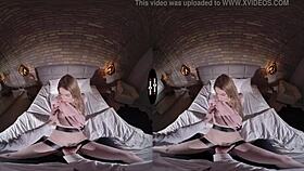 dark vr room unleashes shaved pussy tits hardcore freedom