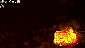 redhead shakila's big tits jiggle taking monster cock deep in ass doggystyle