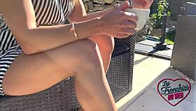 i'm jade, this french brunette slut fucks like crazy, so european and wild!