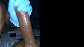 spit on this big cock handjob feels amazing wanna cum in my mouth?