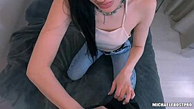 late tenant pays with tight pussy 😈🍑🔥