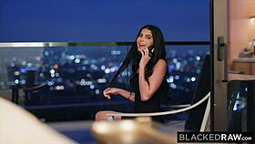 BBC hungry curvy baddie Angel Gostosa begs for deep creampie pounding