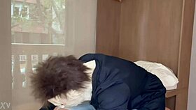 my neighbor snuck in masked n fucked me so hard blondie!!