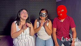 pareja's first wild cuckold thrill as wife takes two studs