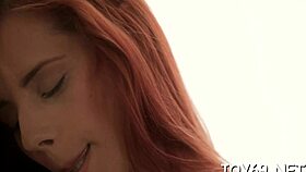 barely legal teen spreads legs wide for wet pussy dildo riding solo