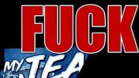 Petite gf in jeans gives anniversary deep bj and tight anal