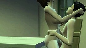 Hot Milf Bent Over Table for Intense Pounding