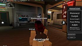 ROBLOX Slut Gets Clothes RIPPED Off for Hard FUCKING