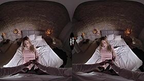 dark vr room unleashes shaved pussy tits hardcore freedom