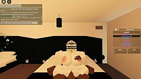 whoa blacked roblox babe rides monster bbc to wet creampie explosion 💦🍑