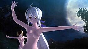 kagamine rin, meiko & haku big tits nude mod goddess vibes 🔥🍑