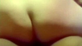 curvy hottie fingers swollen wet pussy while riding huge cock cowgirl