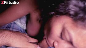 Latina Babe Sucks Cock Swallows Cum Facial Explosion