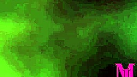 Young latina flashes and fingers in the forest outdoors