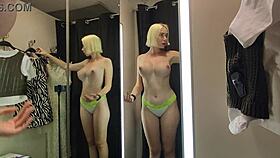 do you love watching me strip naked in mall fitting room? 👙🔥