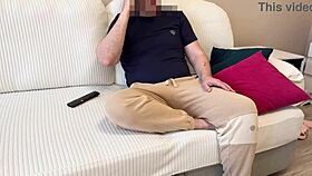 Real Wife Cheats With Dumb Best Friend In Subtitled Russian Creampie