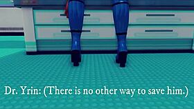 Redhead bombshell teases with monster cock cumshot blast