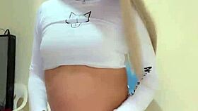 lindo transexual angelito con tetas ricas crossdressing hot