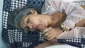 whole family gathers but skinny latina milf gets fucked hard with toys