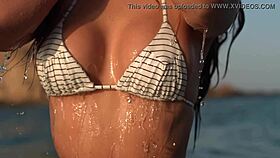 Whoa, sexy slow-motion surf models strutting in 1000fps glory