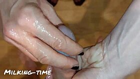 Slut Wife Laughs Edging World's Most Sensitive Cock Milking