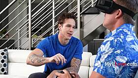 hey while he's lost in vr i'm banging his hot wife hard