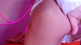 uhh professor i reward you with my brazilian big ass anal buttplug bath lingerie play